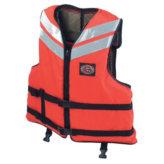 Work Boat Flotation Life Jacket image number 0