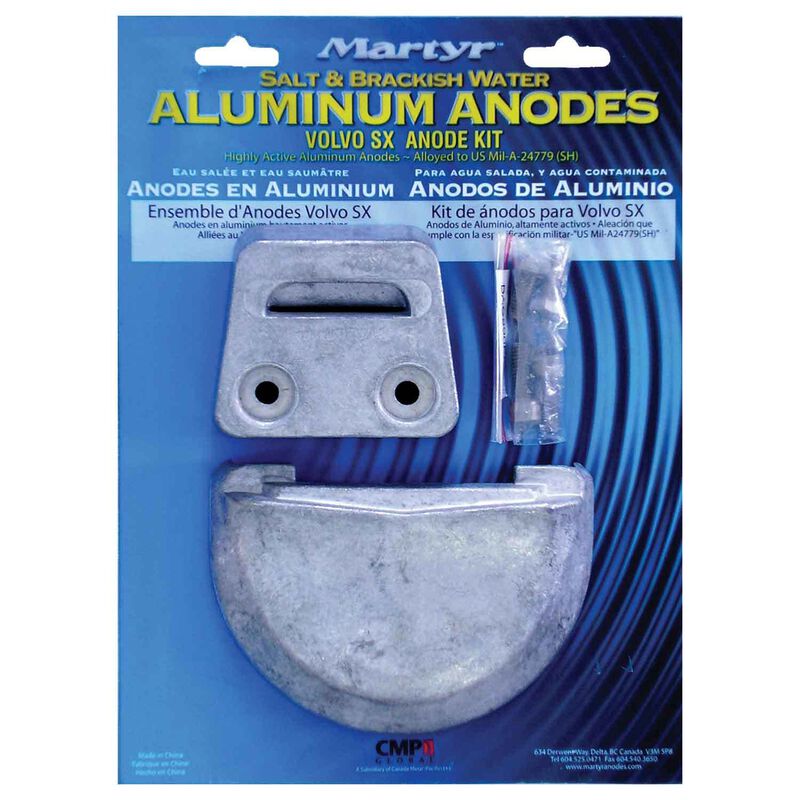 Aluminum Outdrive Anode Kit - Volvo CMSXKITA image number 0