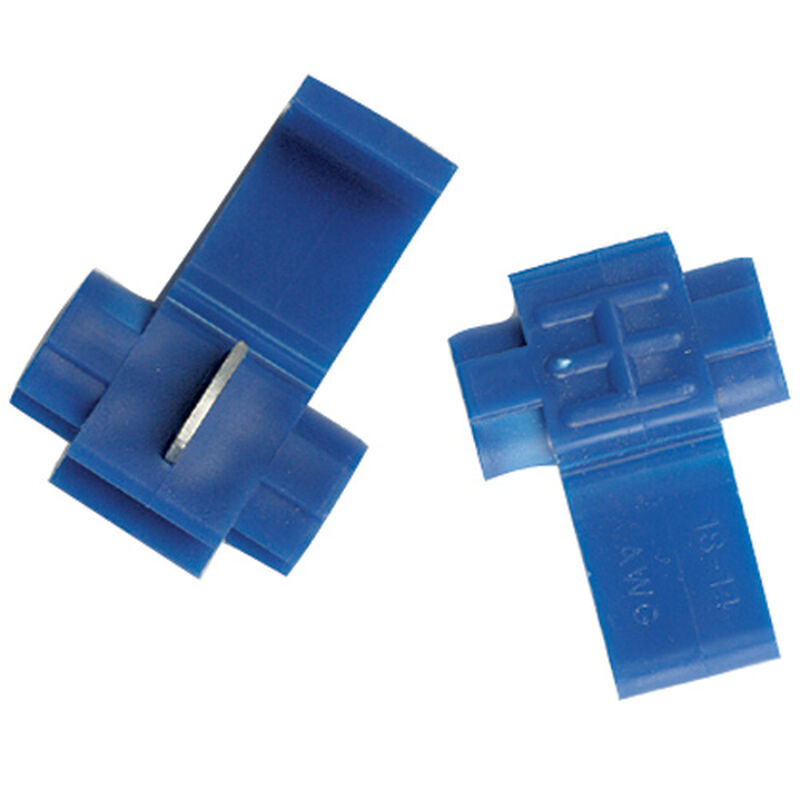18-14 AWG Splice Connectors, Blue, 4-Pack image number 1