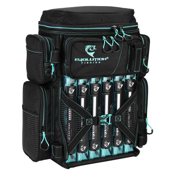 Drift Series 3600 Tackle Backpack with Rod Holders & QuikLatch Trays image number 0