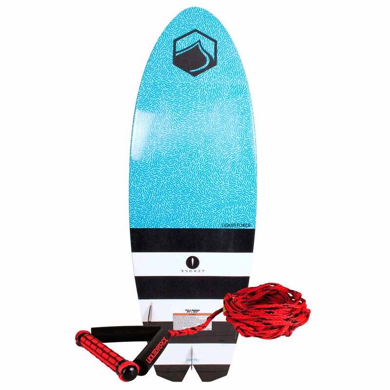 Rocket 5'4" Wakesurf Board With Handle image number 0