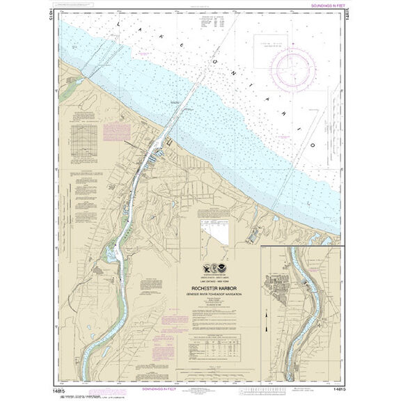 #14815 Rochester Harbor Genessee River Head of Navigation image number 0