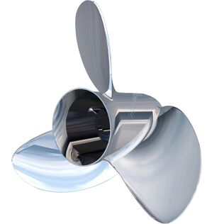 15.6" x 13" Express Mach3 OS-1613-L, 3-Blade, LH, Stainless Steel Propeller
