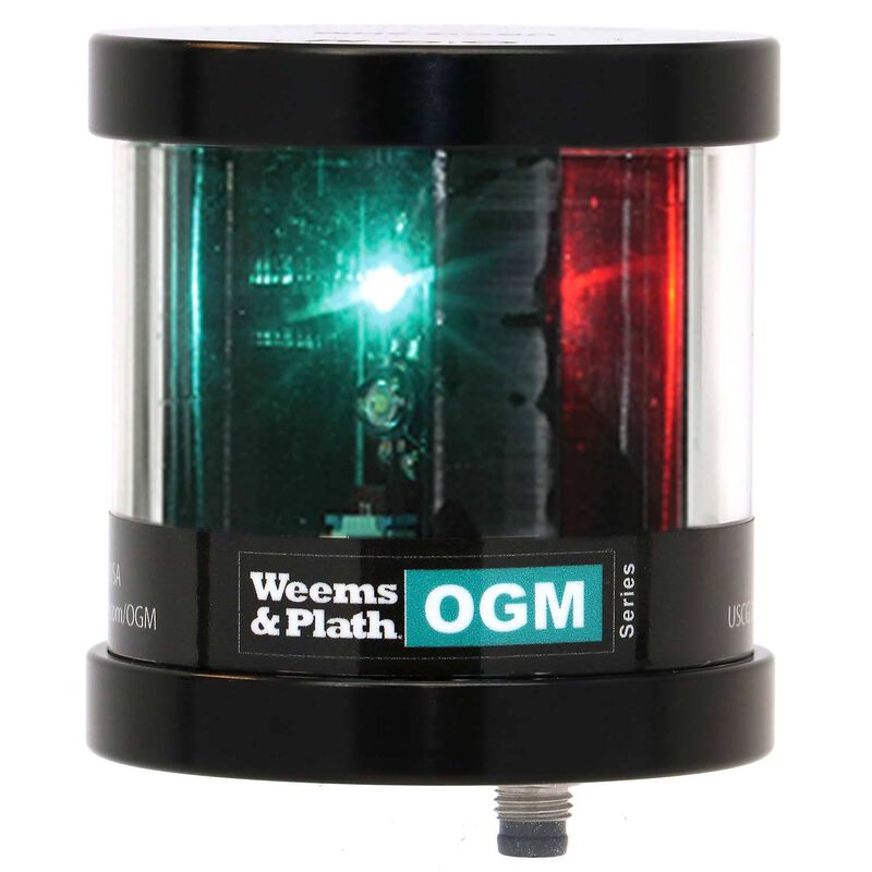 OGM Series LX Collection Mast Mount LED Tri-Color Navigation Light image number 0