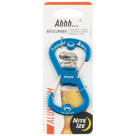 Ahhh...&trade; Aluminum Bottle Opener S-Biner image number 2