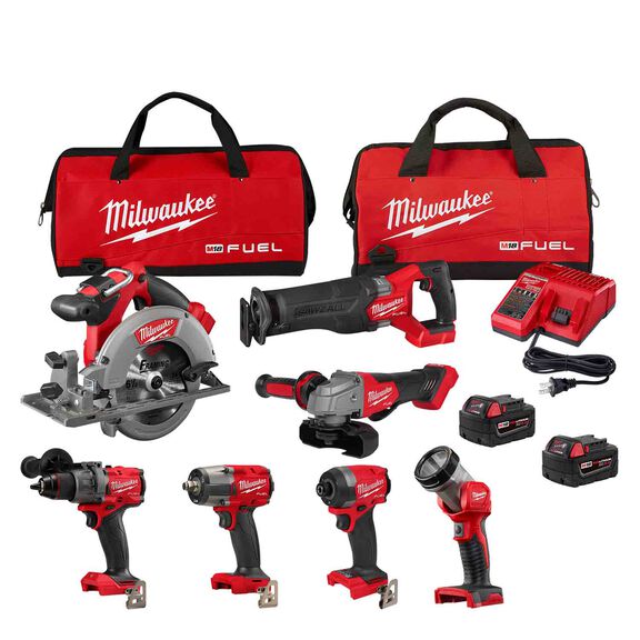 M18 FUEL&trade; Combo Kit, 7 Piece image number 0