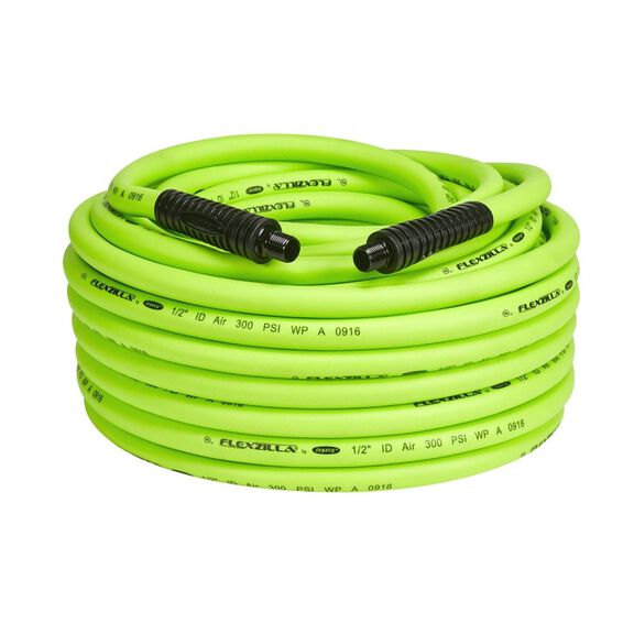 Flexzilla Air Hose 1/2" 100' 3/8"MNPT image number 0