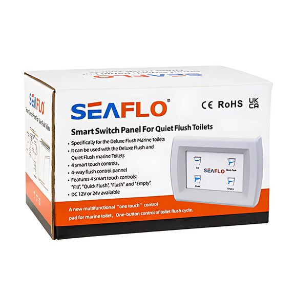 SEAFLO MARINE 12V/24V Smart Switch Panel for Marine Toilet Control image number 3