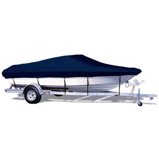 V-Hull Runabout Cover, OB, Navy Blue, Hot Shot, 15'5"-16'4", 86" Beam