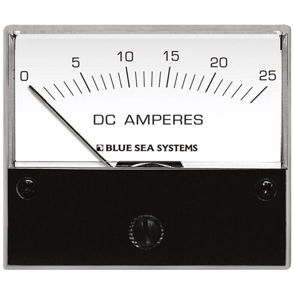 0-25A DC Ammeter with Internal Shunt image number 0