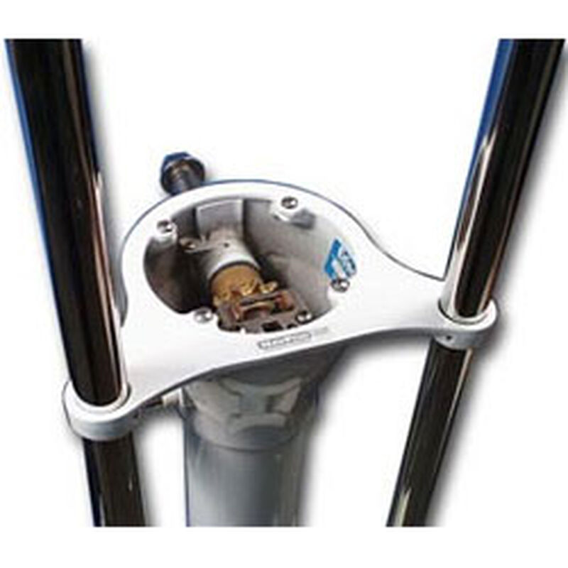 NAVPOD Top Plate for 9.5" Wide 1.25" Diameter AngleGuards used on Edson