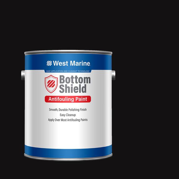 BottomShield Antifouling Paint, Black, Gallon