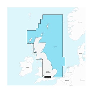 Garmin Navionics+ EU003R Great Britain, Northeast Coast, Electronic Chart