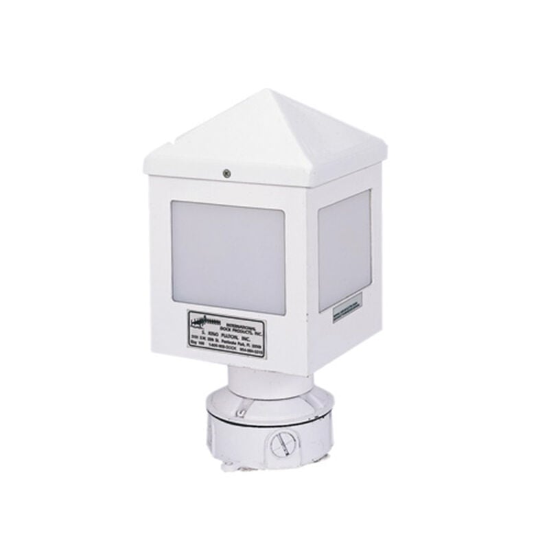 International Dock 12" Piling Light, 6" x 6" x 12" | by West Marine