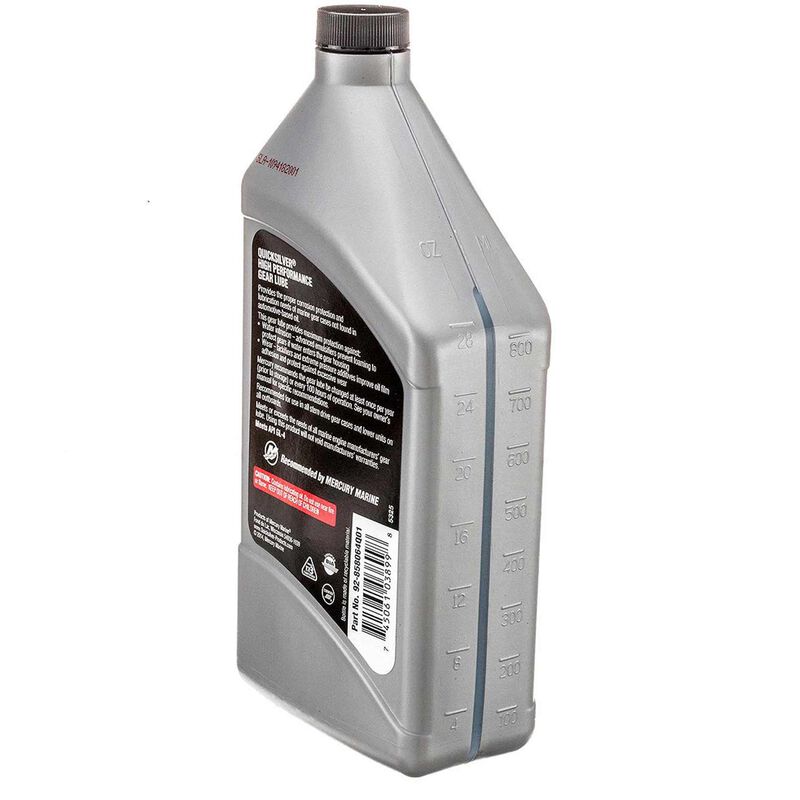 QUICKSILVER Quicksilver SAE 90 High Performance Gear Lube, Quart West