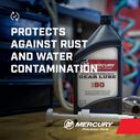 Mercury 8M0222068 SAE 90 High Performance  Gear Lube, Quart image number 2