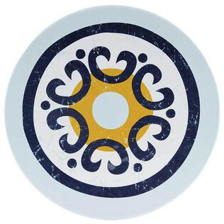 Indigo Talavera Salad Plate