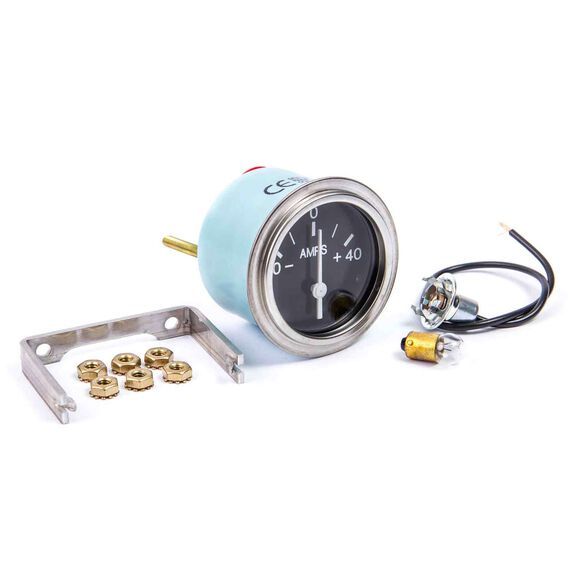 Heavy-Duty Series Ammeter Gauge, 40 Amp Range image number 0
