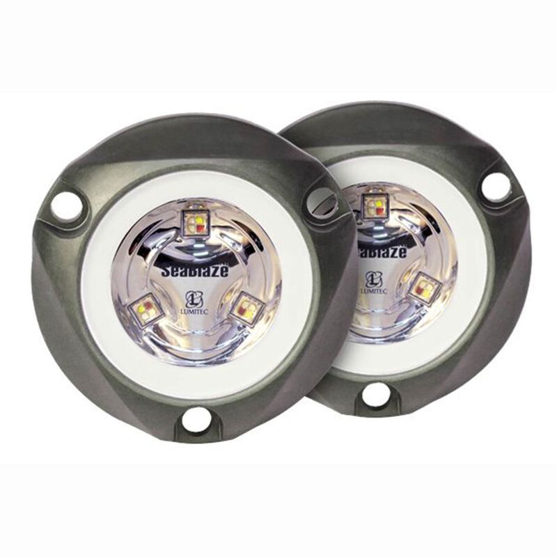 Lumitec Lighting SeaBlaze Mini LED Underwater Light, 890 Lumen, Blue | by West Marine