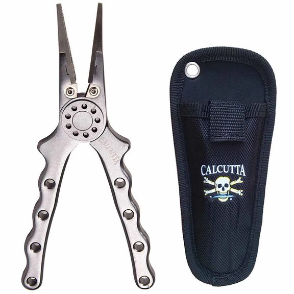 10" Aluminum Pliers with Cutter image number 0