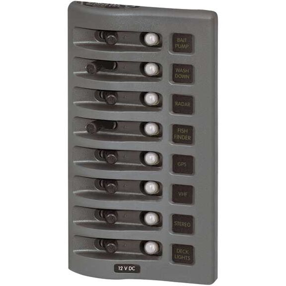 WeatherDeck&reg; Waterproof Circuit Breaker Panel, 8 Position image number 0