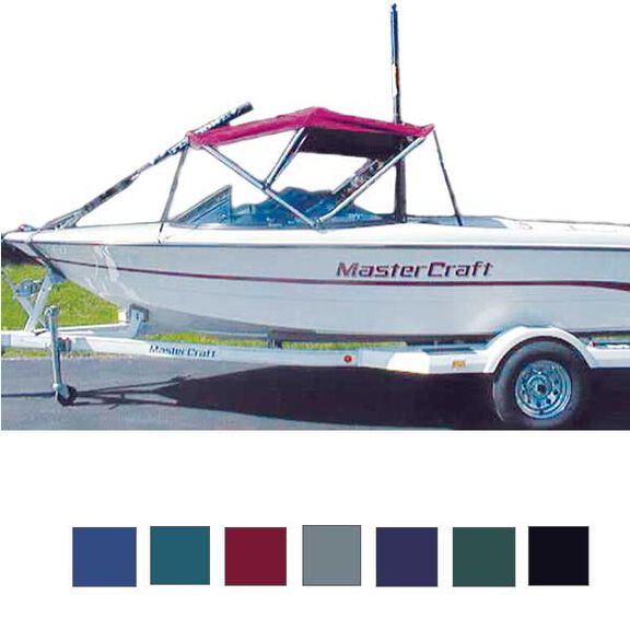 Competition Ski Boat Bimini - 4'L x 30"H x 78"W - Teal image number 0