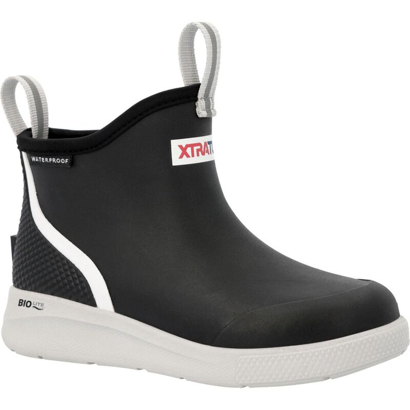 Xtratuf Kids' Ankle Deck Sport Boots, in Black | by West Marine