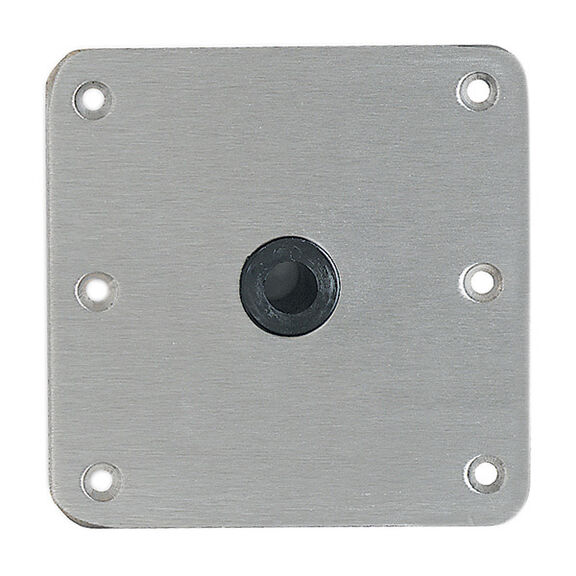7" X 7" Lock-N-Pin Stainless Steel Base Plate image number 0