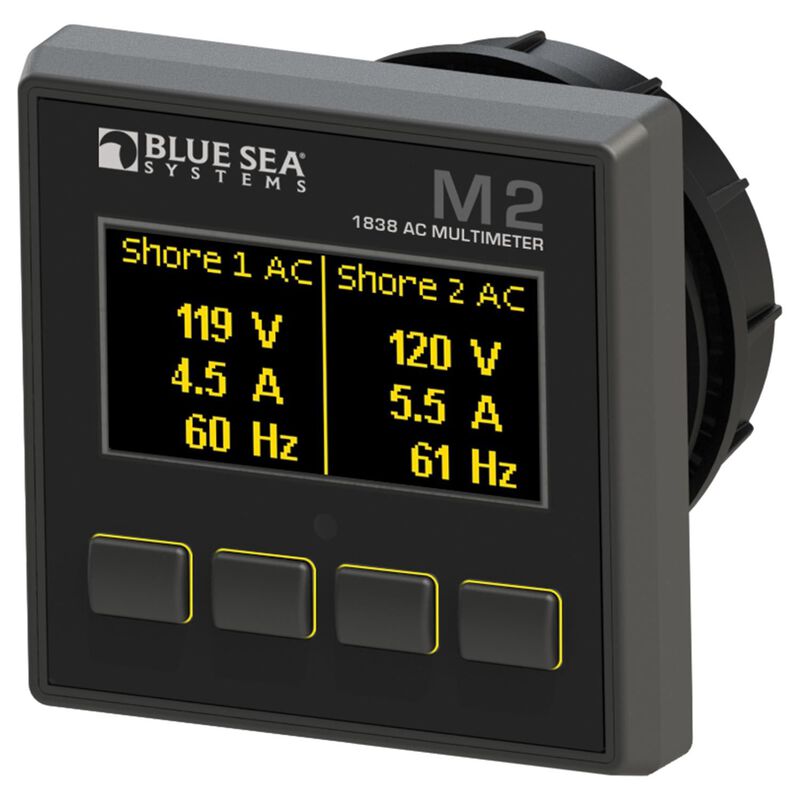 BLUE SEA SYSTEMS M2 AC Multimeter West Marine