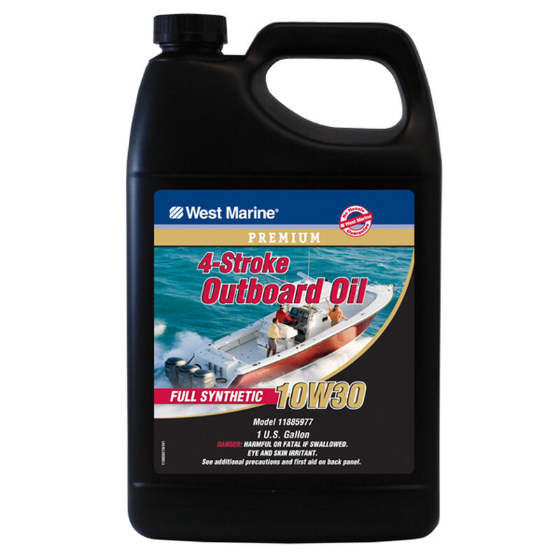 Premium 4-Stroke Full Synthetic Engine Oil, 10W30, Gal. image number 0