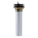 1-1/2" Drain, Flip Drain no Overflow, Straight, 1-1/4" Sweat Brushed Nickel image number 1