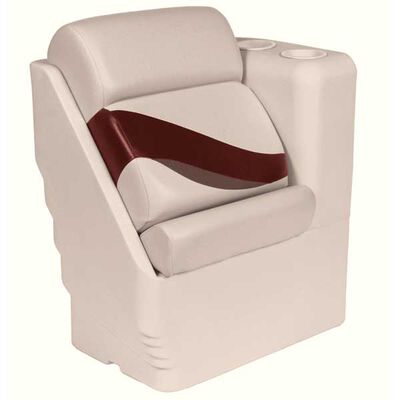 Premium Right Lean Back Recliner, Wineberry/Manatee