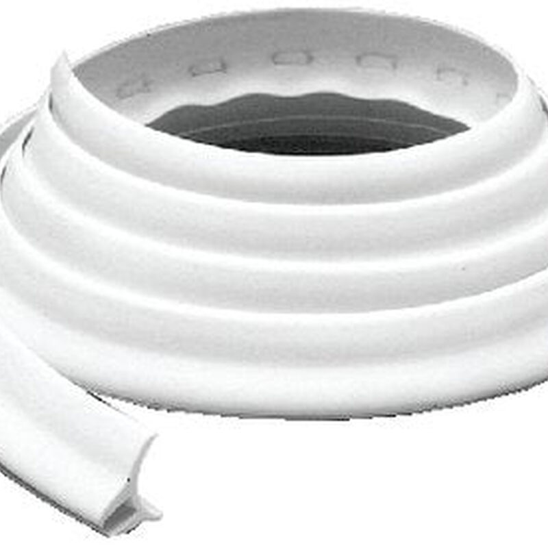 Taylor Made White Twin-Flap Deck Channel | For Boats | by West Marine