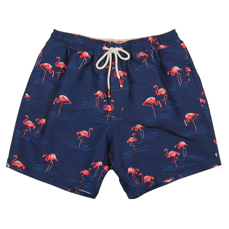 Men's Ready To Flamingle Volley Board Shorts West Marine