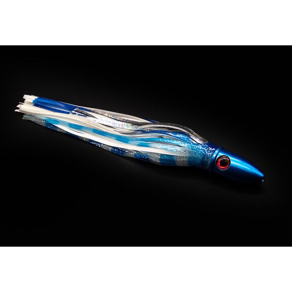 Medium Blue Aluminum Bullet Head Blue/White image number 0