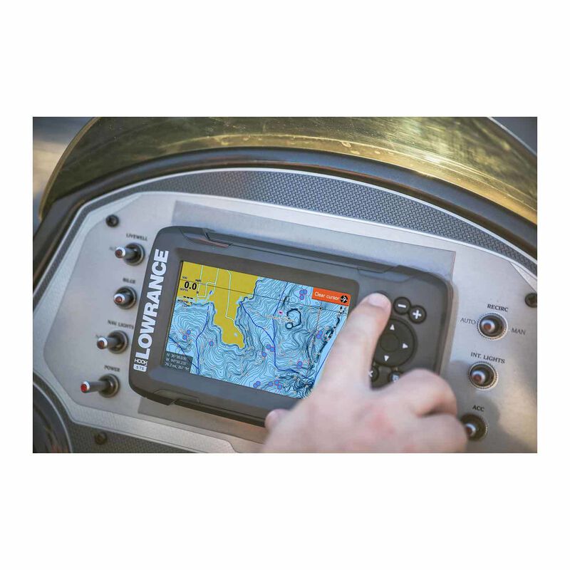 HOOK² 5x Fishfinder/GPS with SplitShot Transducer image number 4