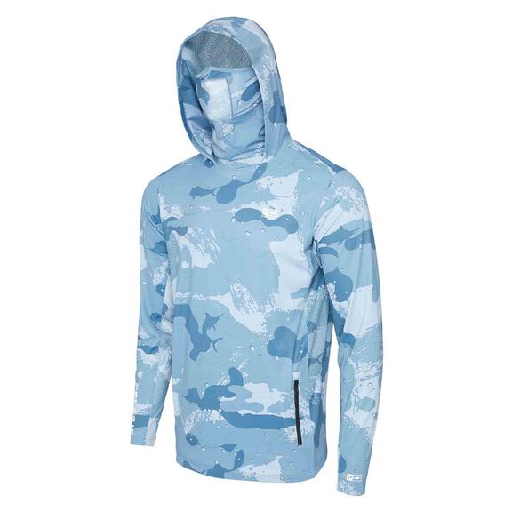 Men's Brush Camo Exo-Tech Hooded Shirt image number 0
