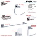 Erissa Cup Holder Plastic Cup Brushed Nickel image number 5