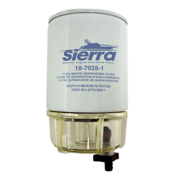 18-7928-1 AquaVue Bowl Fuel Filter/Water Separator, 10 Micron image number 0