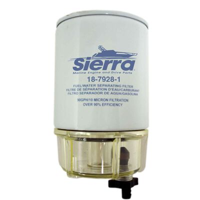 18-7928-1 AquaVue Bowl Fuel Filter/Water Separator, 10 Micron