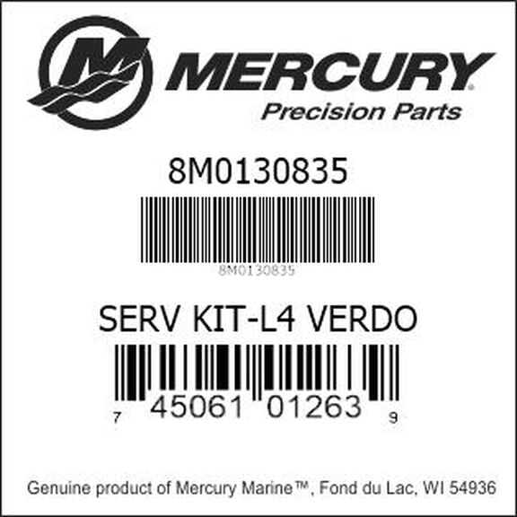 Verado L4 135-200 HP 300 Hour Service Kit image number 2