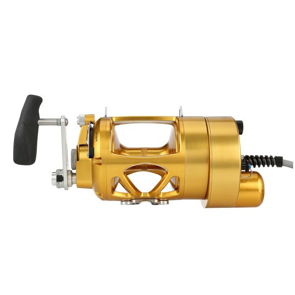 International&reg; VI 80VISW Detachable Hooker Electric Conventional Reel, Gold image number 3