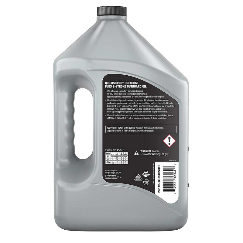 Premium Plus 2-Cycle TC-W3 Outboard Oil - 1 Gallon image number 1