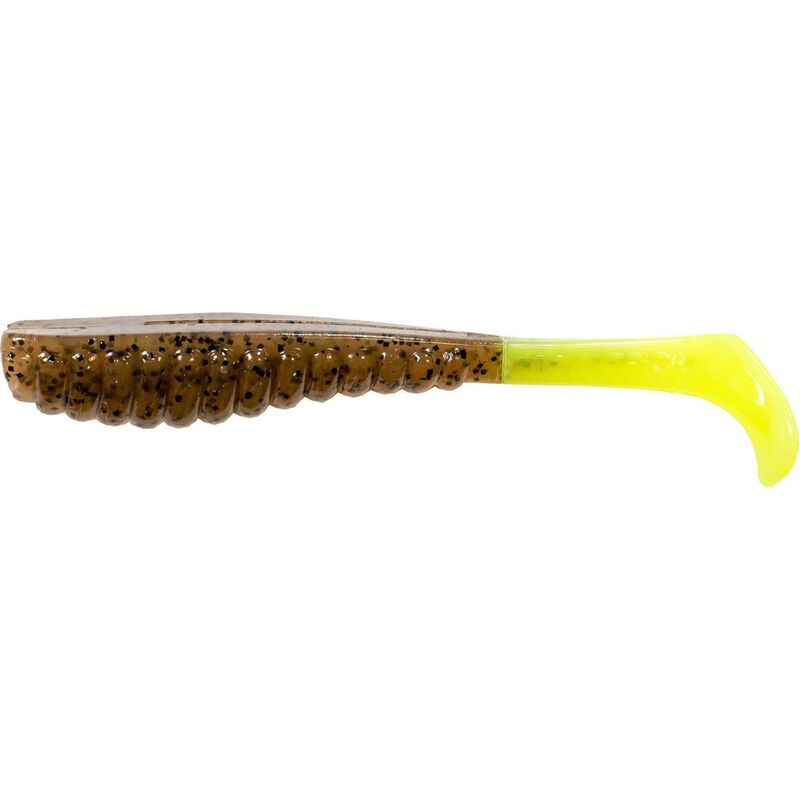 Z-man Swimmin' Trout Trick - Pumpkin Chartreuse Tail