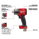 M18 FUEL&trade; 1/2" Mid-Torque Impact Wrench with Friction Ring image number 1