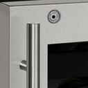 24" 5 Class Stainless Beverage Center with Lock, Right Hinge image number 3