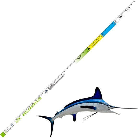White Marlin Release Ruler 90in x 2in image number 0