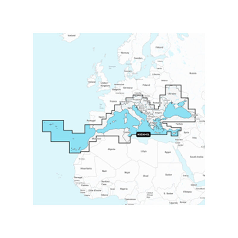 Garmin Navionics Vision+ EU643L Mediterranean and Black Sea, Electronic Chart | by West Marine