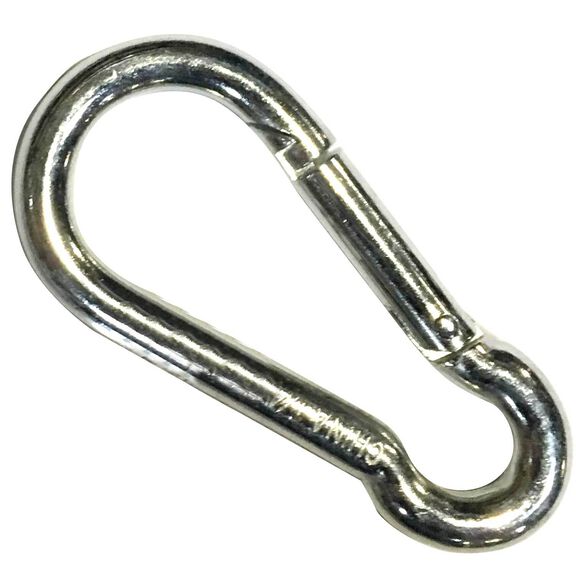 2 3/8" Zinc Plated Snap Hook image number 0