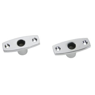 Chrome Plated Zamac Top Mount Oarlock Socket